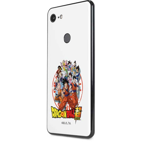 Dragon Ball Super Group Google Pixel 3 XL Skin